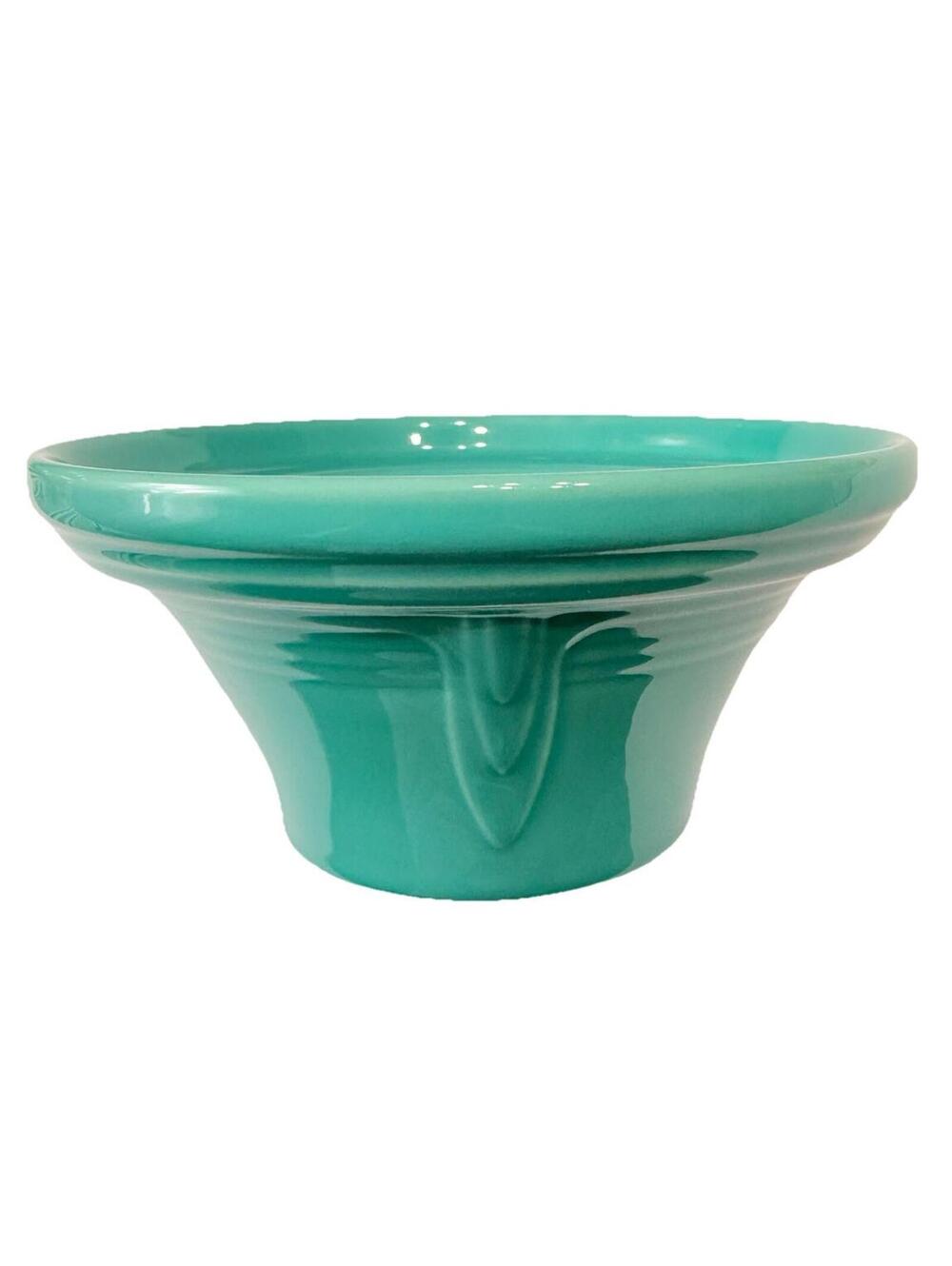 Fiesta Turquoise Hostess Serving Bowl 40 oz Art Deco Retired 7.75" Fiestaware